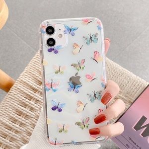 iPhone 12 Pro Max 11 Case Embossed Butterfly New